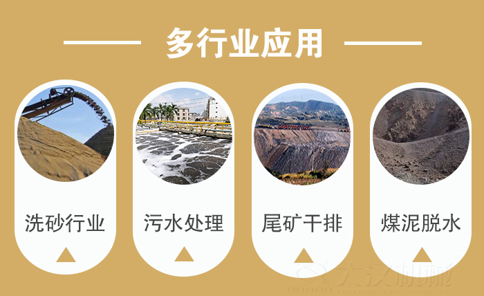 礦用直線振動篩適用行業(yè)：洗砂行業(yè)，污水處理，尾礦干排，煤泥脫水。